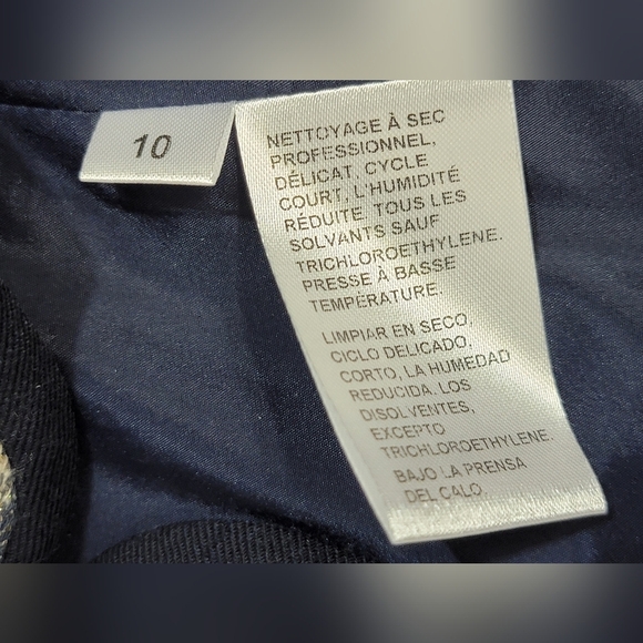 Don Caster Collection Tweed Silk With Metallic Threads Jacket Womens Size 10 - Picture 9 of 14